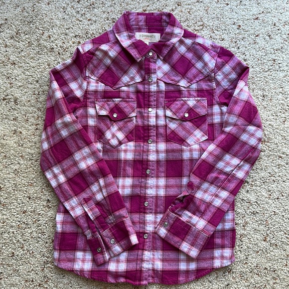 Shyanne Other - Girls long sleeve western flannel
